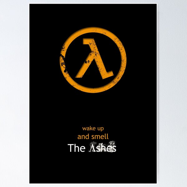 Aperçu de l'œuvre Affiche Lambda de Half-Life - surélevée créée et vendue par Alice Johnston.