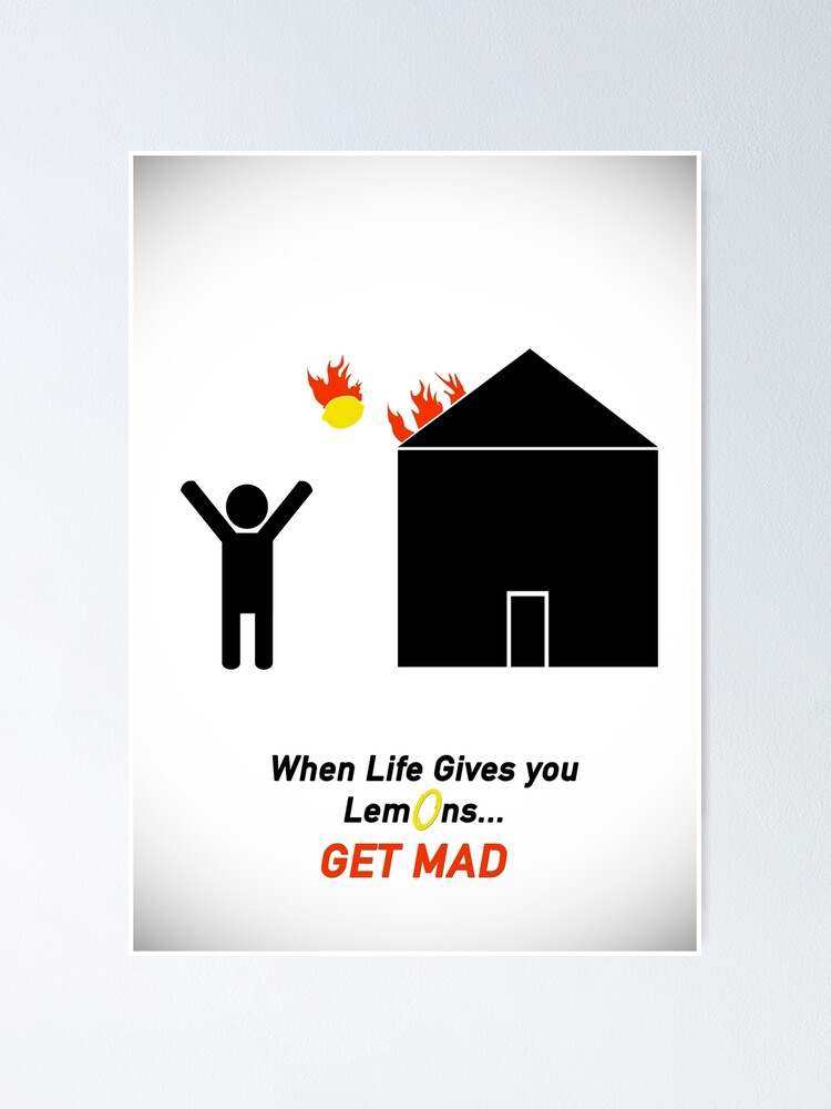 "When Life Gives You Lemons, Get Mad Portal 2" Poster by TheFilmGeek