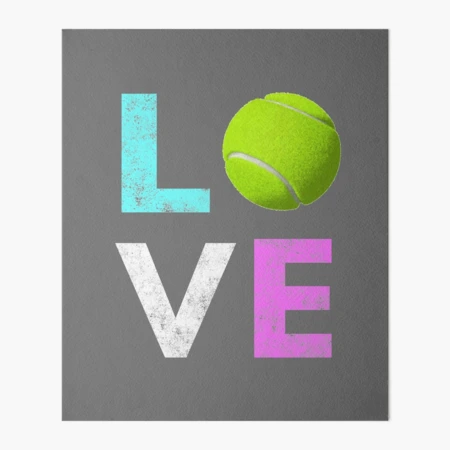 i love tennis ！ I love tennis