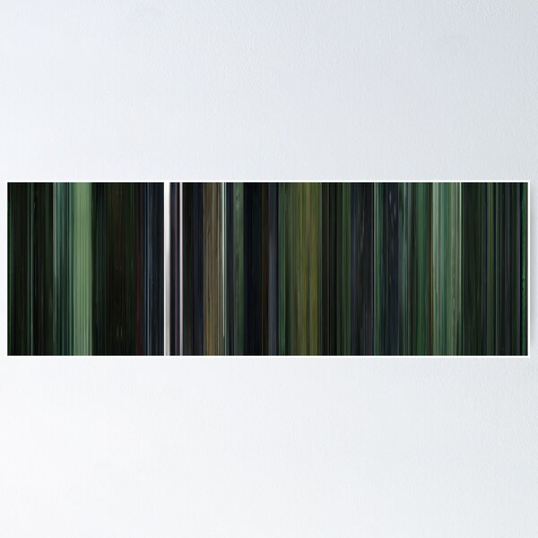 Moviebarcode: The Matrix (1999) Poster