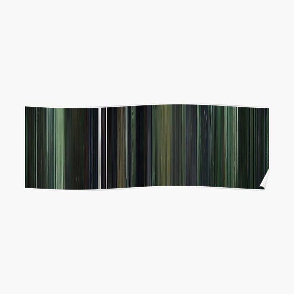 Moviebarcode: The Matrix (1999) Poster