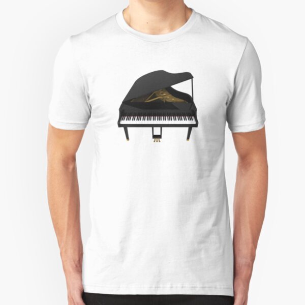 Kids PIANO GENIUS Pianist Grand Acoustic Instrument Unisex Novelty Music T-Shirt