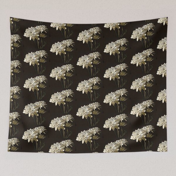 Item preview, White Flower Woodcut designed and sold by Colin Bentham.