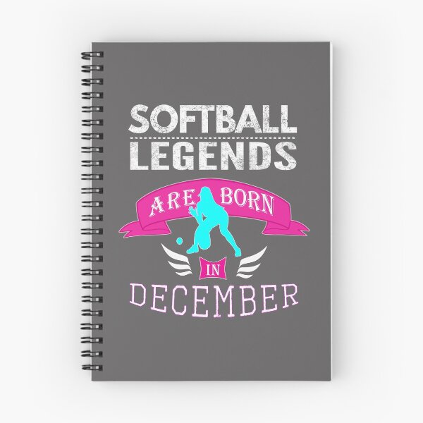 Item preview, Girls Softball legends are born in December designed and sold by LGamble12345.