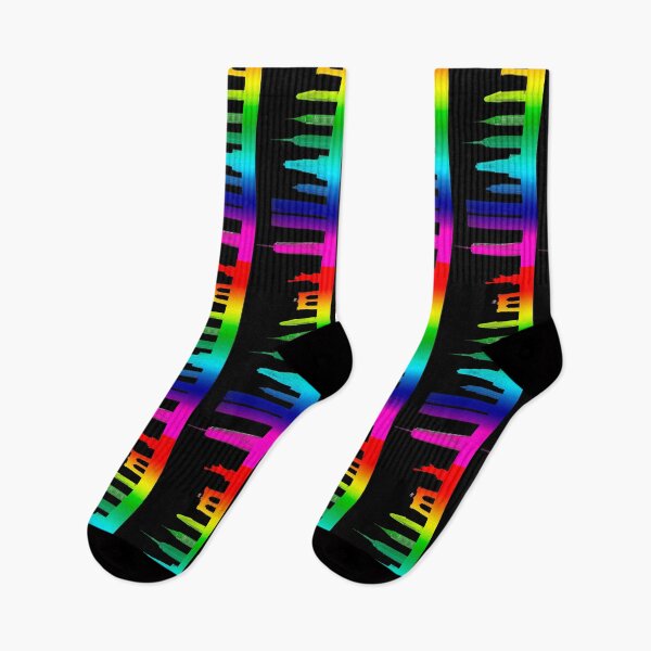 Item preview, Rainbow New York City Skyline designed and sold by Warren Paul Harris.