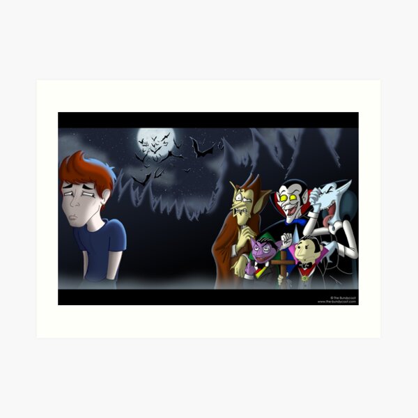 Mr. Cullen is a bloody sucker Art Print