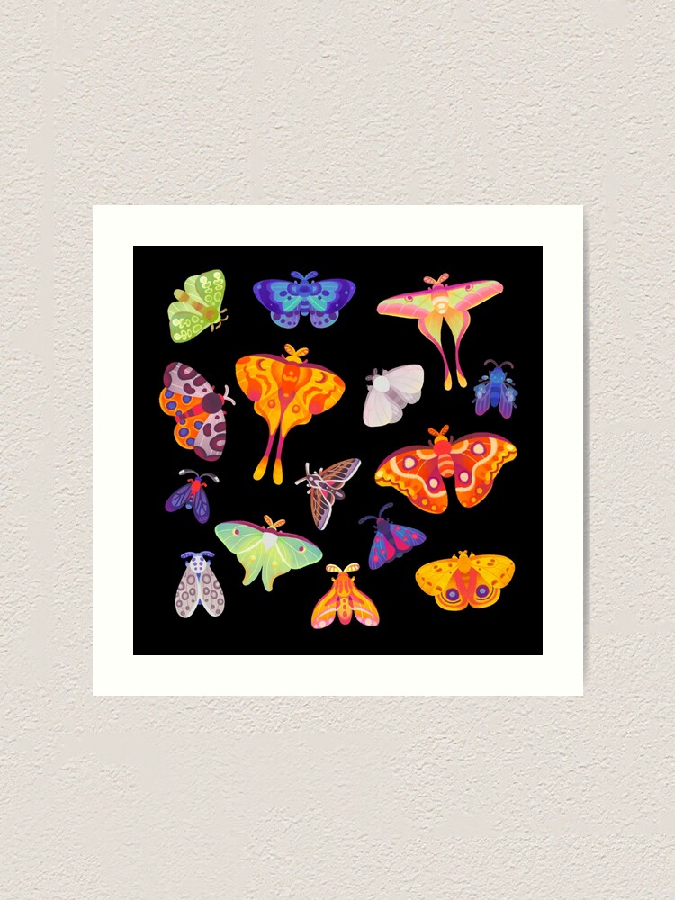 Alternate view of Moth Art Print