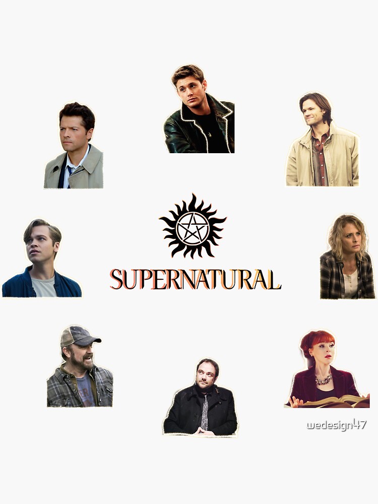 Supernatural Stickers: Others by kaztielkrafts on DeviantArt