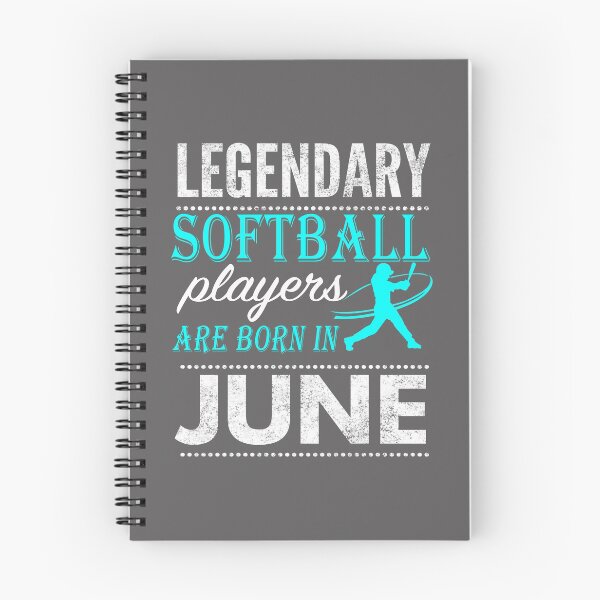 Item preview, Softball Legends are born in June designed and sold by LGamble12345.
