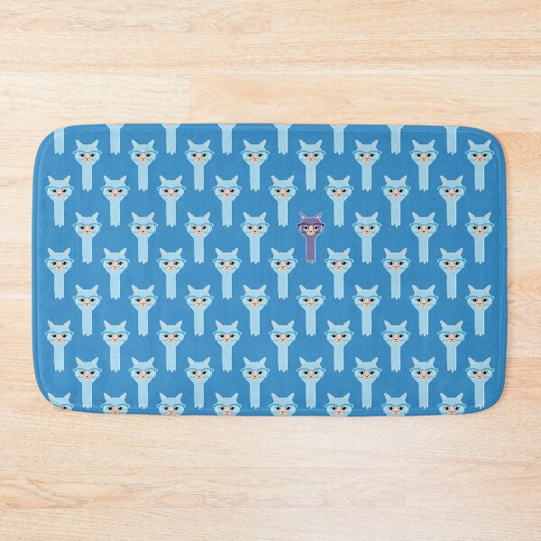 Item preview, blue lama alpaca outcast designed and sold by HotVector.