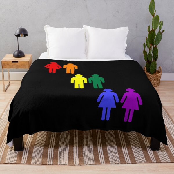 Item preview, LGBT Rainbow Human Gay Pride T Shirt designed and sold by Urbane Designs.