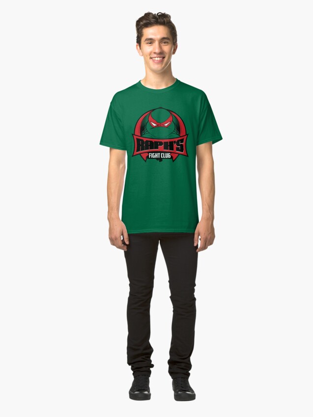 Alternate view of Raph's Fight Club Classic T-Shirt
