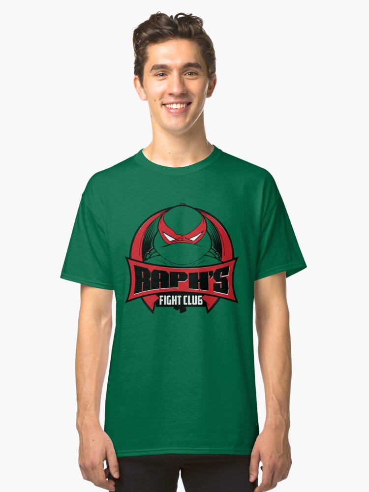 Alternate view of Raph's Fight Club Classic T-Shirt