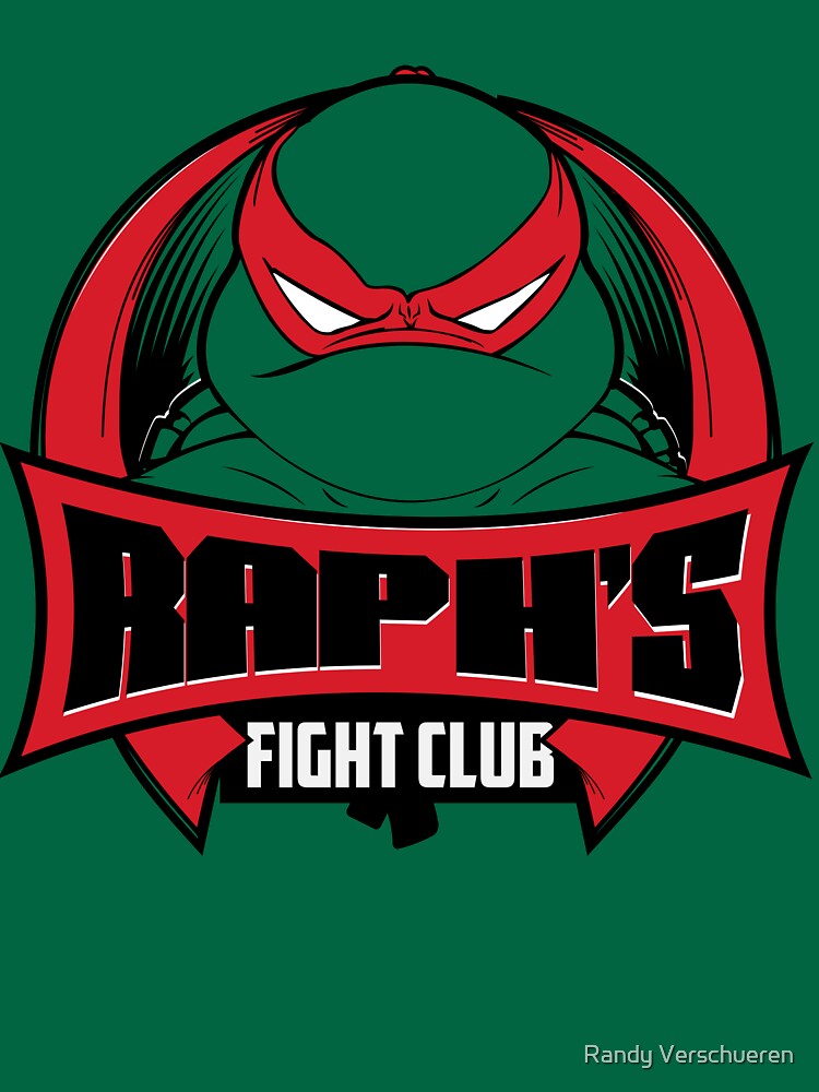Thumbnail 7 of 7, Classic T-Shirt, Raph's Fight Club designed and sold by Randy Verschueren.