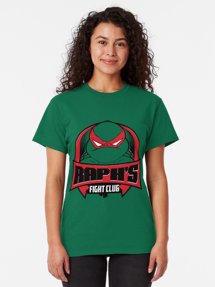 Alternate view of Raph's Fight Club Classic T-Shirt