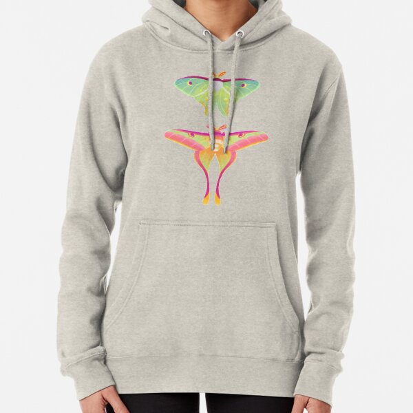 Moth - pastel Pullover Hoodie