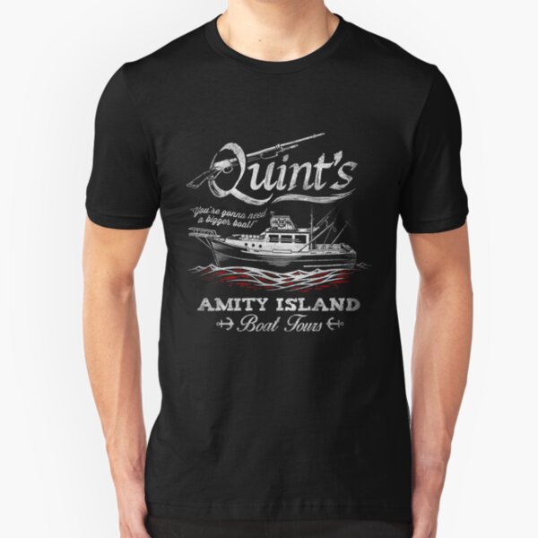 Quint's Boat Tours Slim Fit T-Shirt