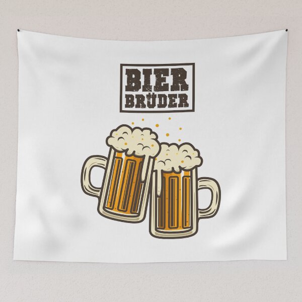 Item preview, Bier Brüder - Beer Brothers designed and sold by DoodleDashCollective.