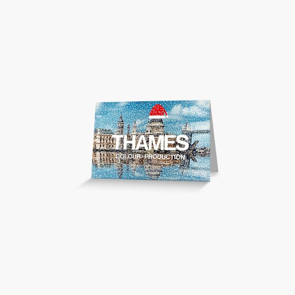 NDVH Christmas Thames Greeting Card