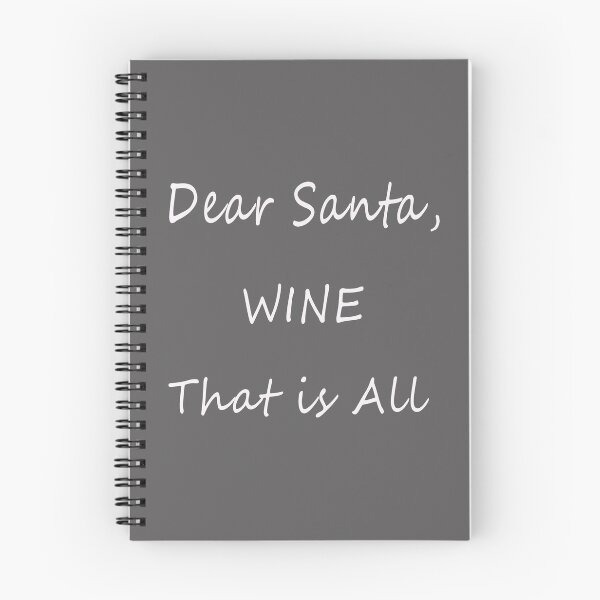 Item preview, Funny Dear Santa Wine gift for Moms designed and sold by LGamble12345.