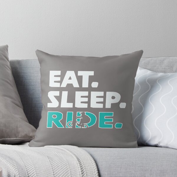 Item preview, Awesome Eat Sleep Ride repeat design for cyclists designed and sold by LGamble12345.
