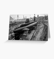 HMSM Ocelot: Royal Navy Submarine Grußkarte