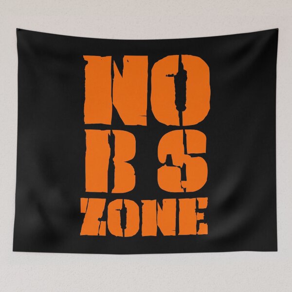 Item preview, NO BS ZONE designed and sold by DoodleDashCollective.