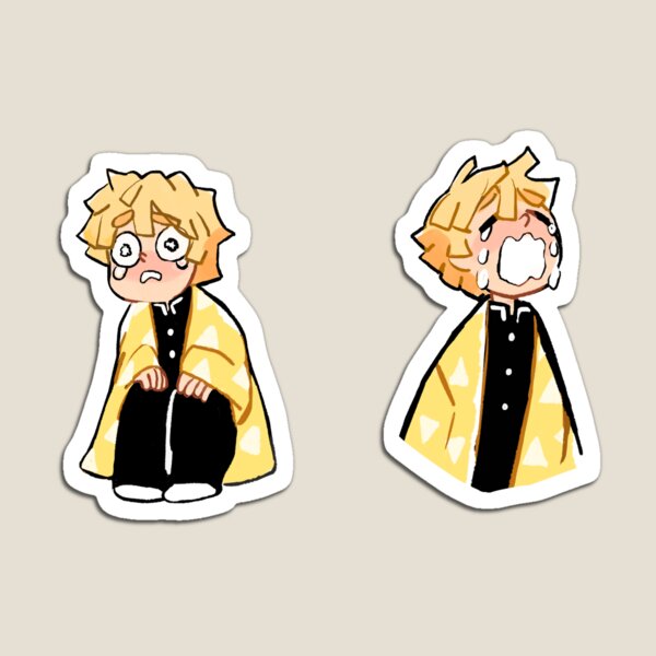 Crybaby Zenitsu Set Magnet
