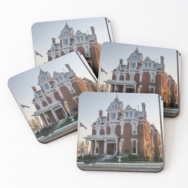Item preview, The Aaron G. Cloud House, now the McCoy Memorial Library Illinois designed and sold by AnnDixon.