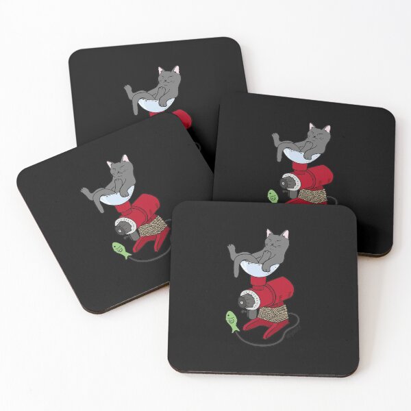 Item preview, Black Kitty sat in a EK43 hopper - red designed and sold by GMY.