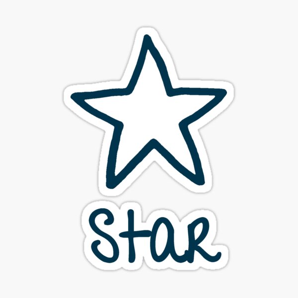 Be Yourself - Star Sticker