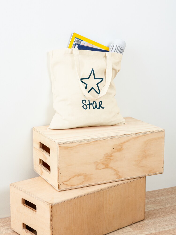 Thumbnail 4 of 5, Tote Bag, Be Yourself - Star designed and sold by GillianAdams.