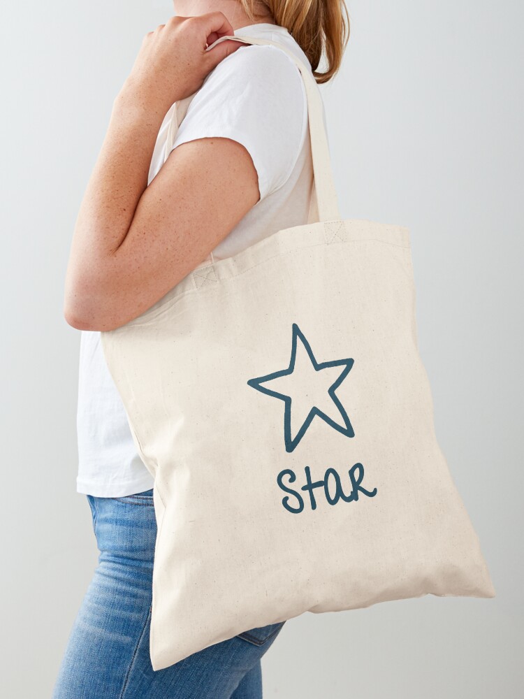 Thumbnail 1 of 5, Tote Bag, Be Yourself - Star designed and sold by GillianAdams.
