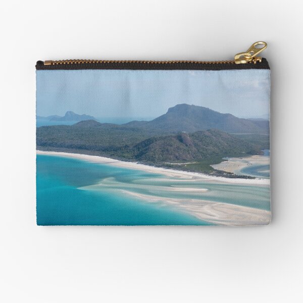 Hill Inlet from above Zipper Pouch