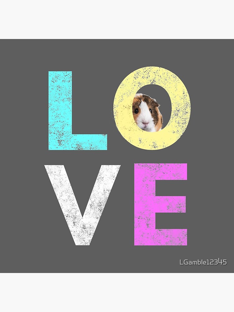 Funny & Cute Guinea Pig lover design by LGamble12345