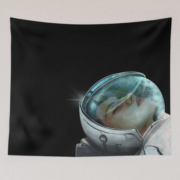 Item preview, Astronaut Girl | Floating in Space designed and sold by Arsalanes.
