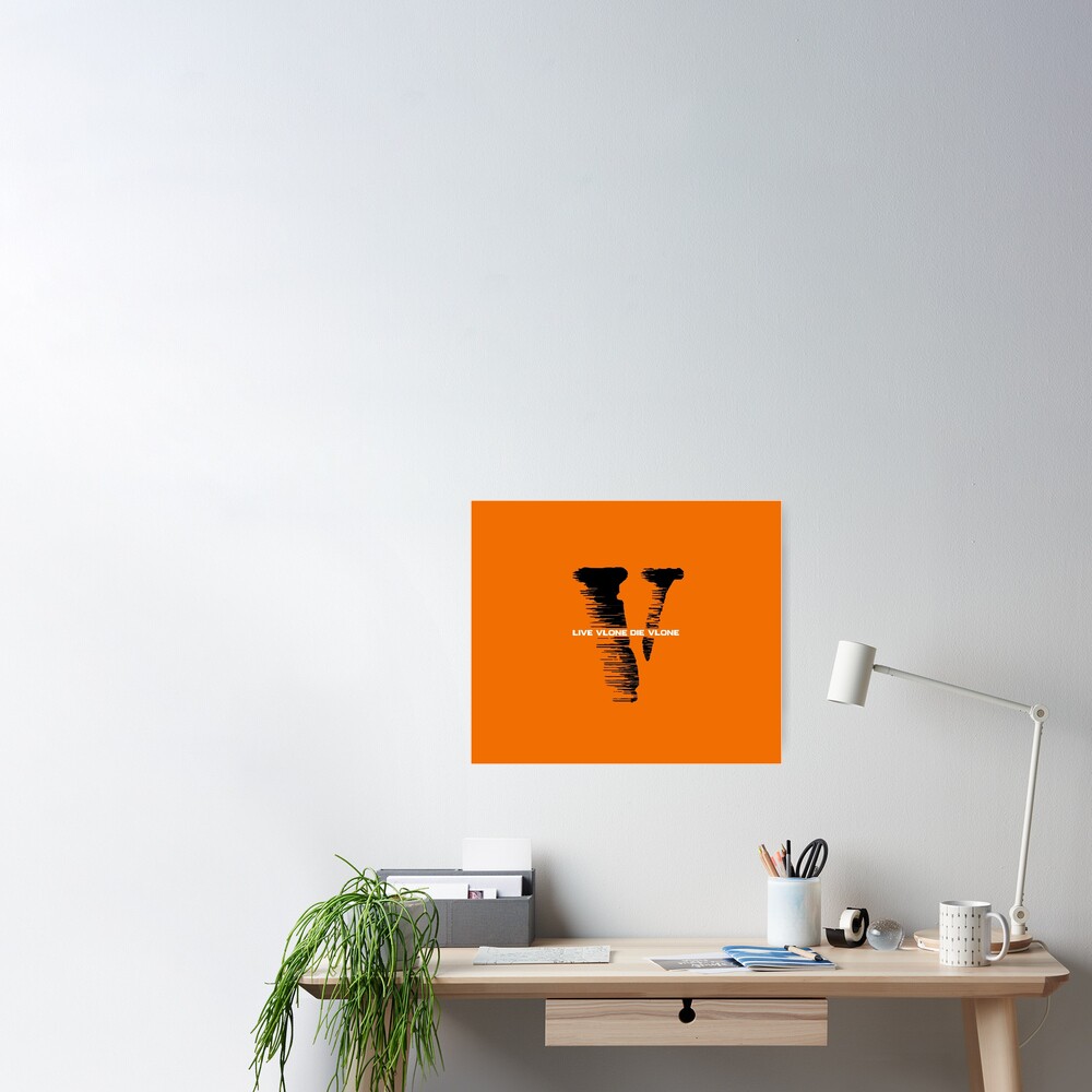 "Live Vlone Die Vlone" Poster by Genzu | Redbubble