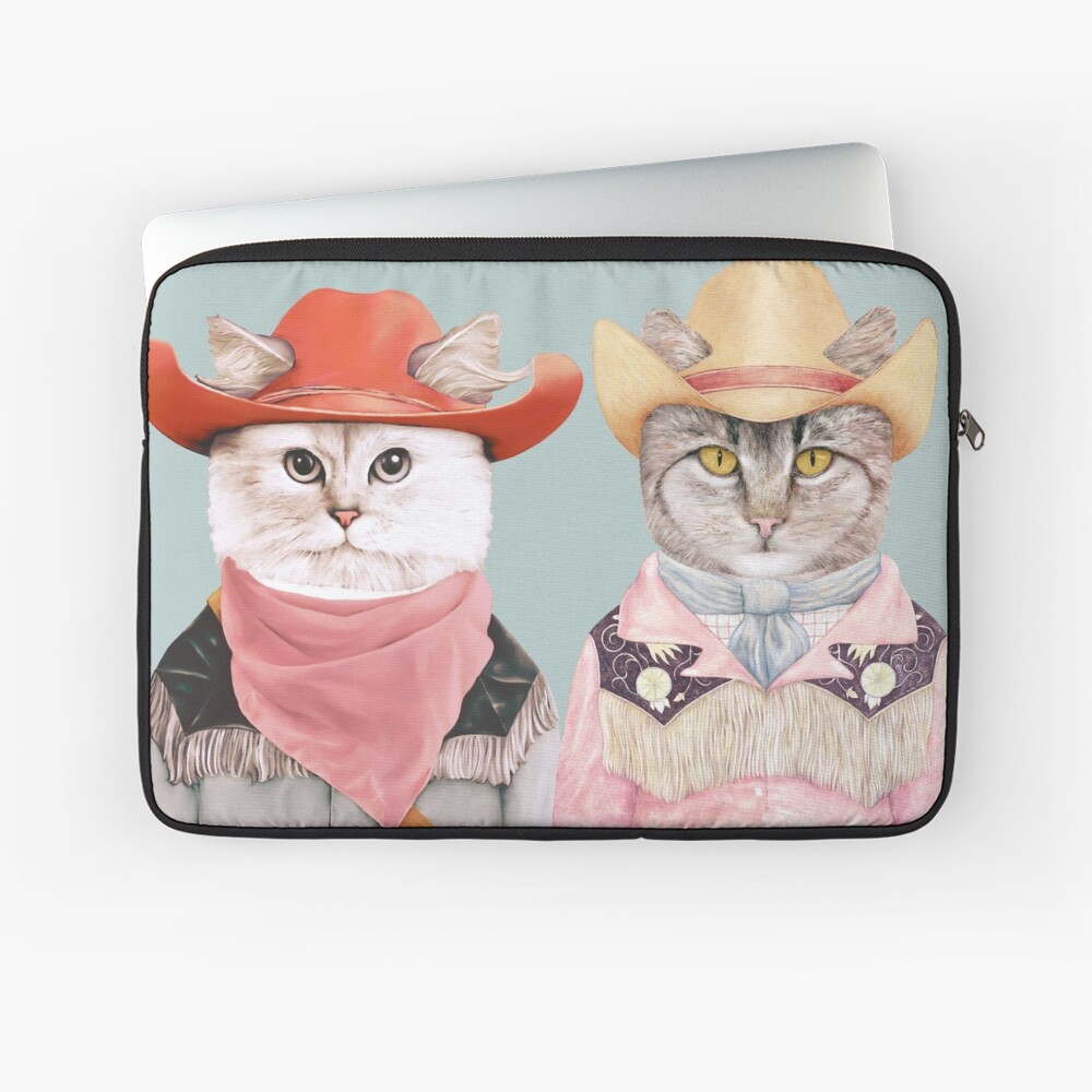 Cowboy Cats Laptop Sleeve