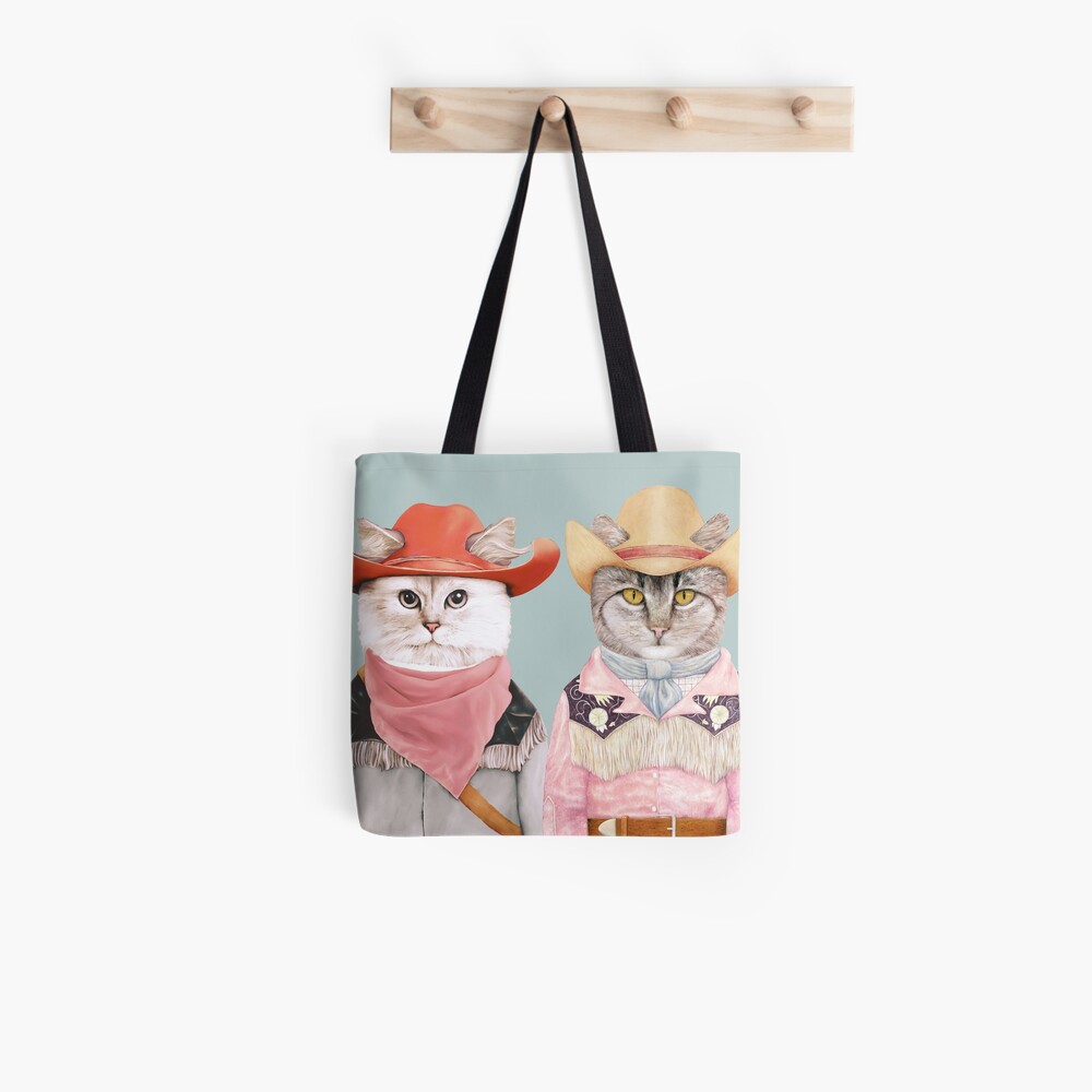 Cowboy Cats Tote Bag