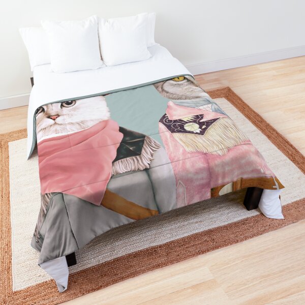 Cowboy Cats Comforter