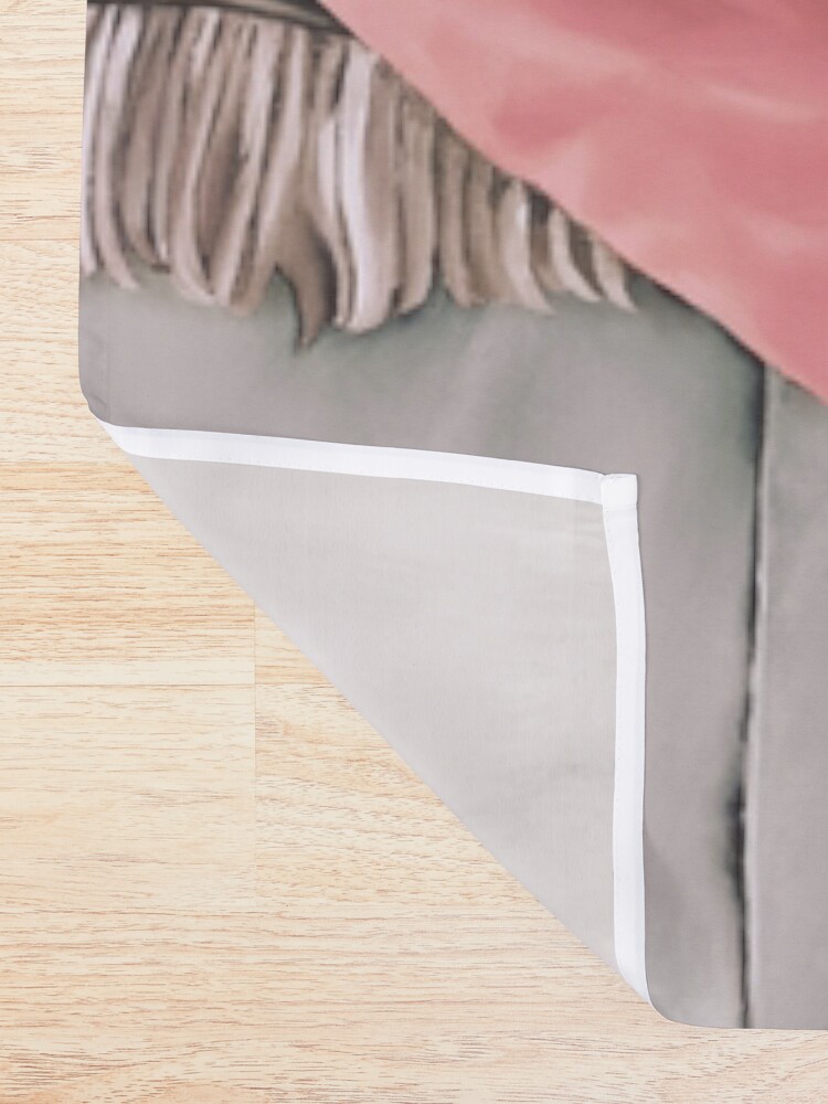 Alternate view of Cowboy Cats Shower Curtain