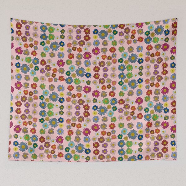 Item preview, Copie de daisies on ultra violet background designed and sold by AHELENE.