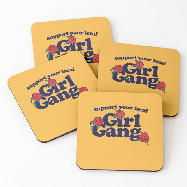 Item preview, Support your local girl gang designed and sold by FrictionMaxxing.