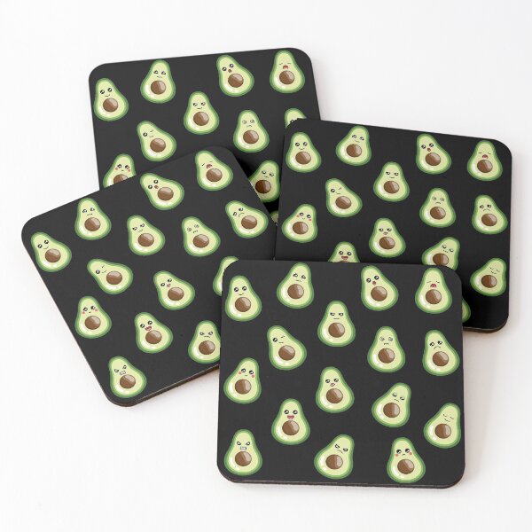 Item preview, A lot of crazy emoji avocado's designed and sold by HotVector.