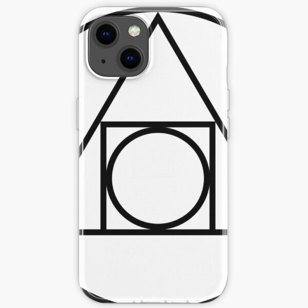 Symbol triangle circle square iPhone Soft Case