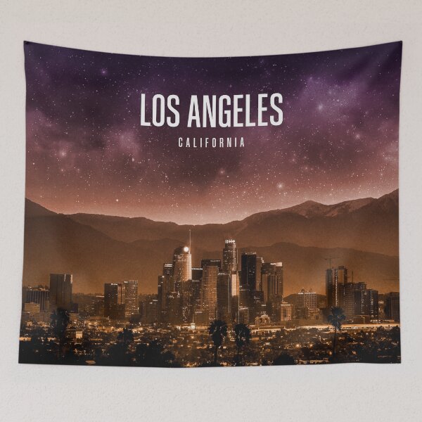 Item preview, Los Angeles - California designed and sold by HomeLivingCo.