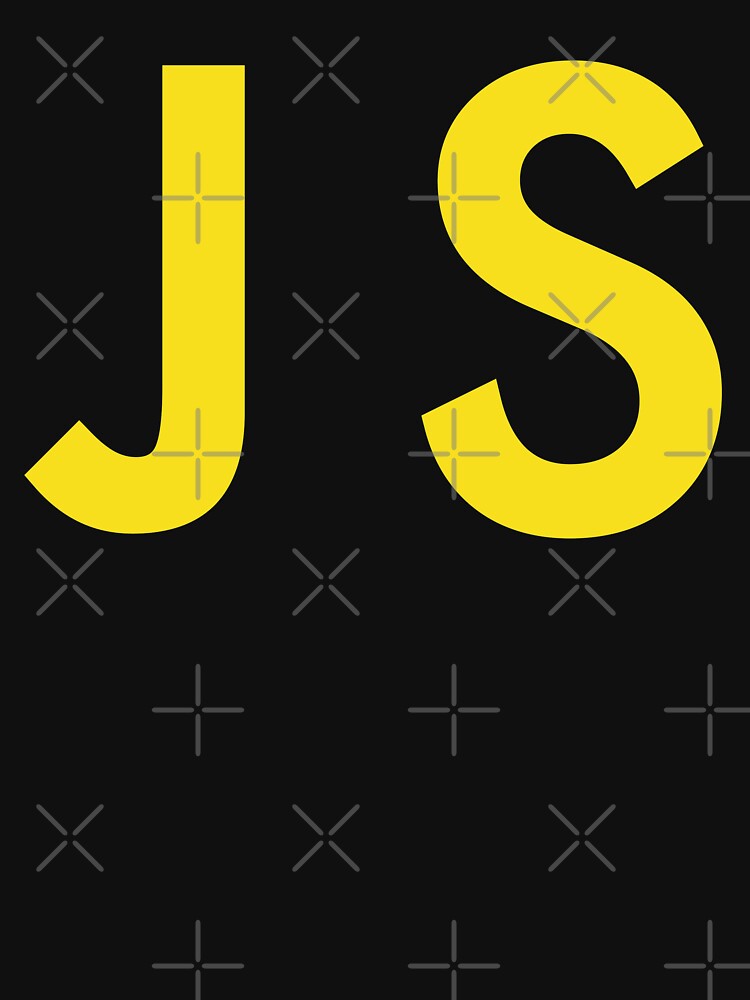 Thumbnail 5 of 5, Zipped Hoodie, JS Yellow Text Design for JavaScript Developers/Programmers designed and sold by geeksta.