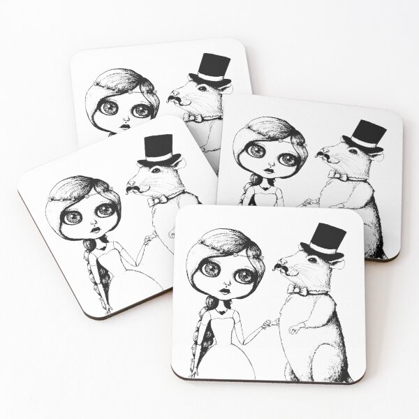 Item preview, From This Day Forward - Mr and Mrs Rat (Single Color Version) designed and sold by LittleMissTyne.
