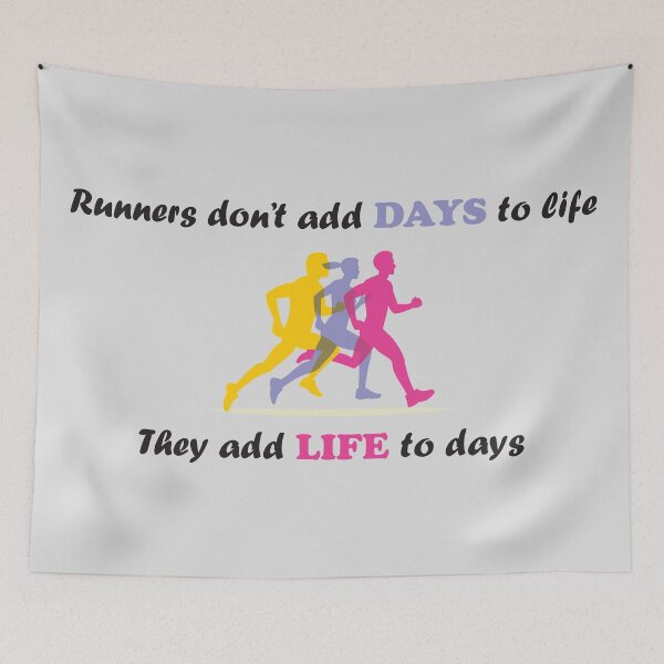 Item preview, Runners Living Their Life designed and sold by MonkeyBusinessC.