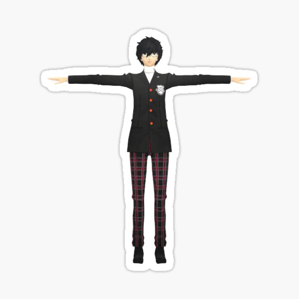 T-pose Funky Sticker for Sale by Notty
